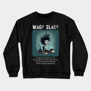 Wage Slave - And so can you! v3 Crewneck Sweatshirt